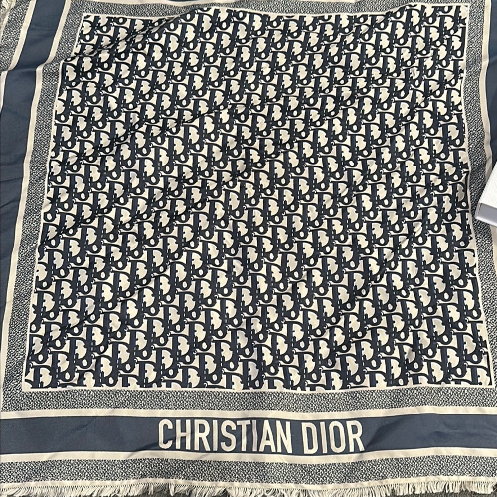 Dior head wrap/ scarf